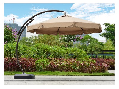 Double curved umbrella