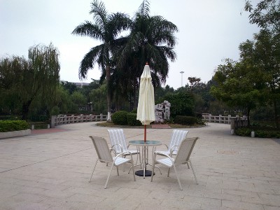 Teslin cloth table and chair 5