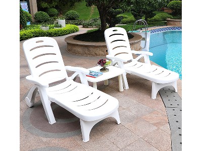 Plastic reclining chair 2