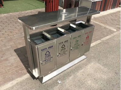 Stainless steel dustbin 9