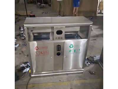 Stainless steel dustbin 11