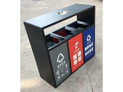 Steel structure garbage bin 11