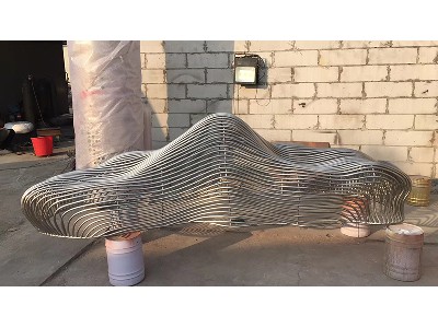 Stainless steel sculpture 10