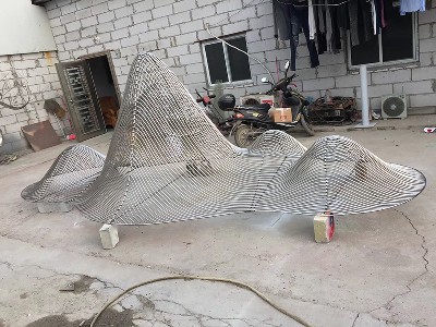 Stainless steel sculpture 14