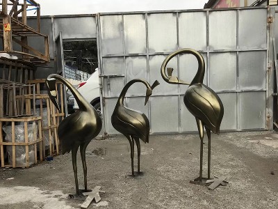 Stainless steel sculpture 24