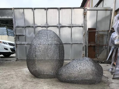 Stainless steel sculpture 35