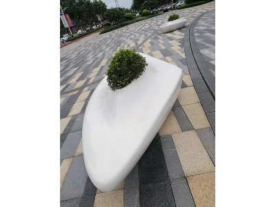 Glass fiber reinforced plastic flower bowl 2