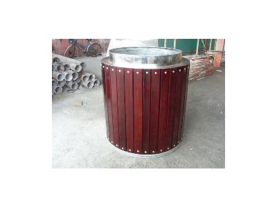 Flower bowl with steel and wood structure 2